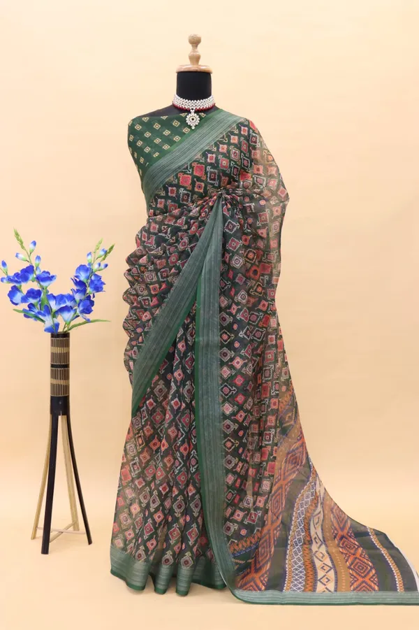 LINEN_FABRIC_DIGITAL_PRINT_SAREE